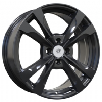 PH Edition II Miles 7"X17-4/100  ET38 Gloss Black (630 Kg)